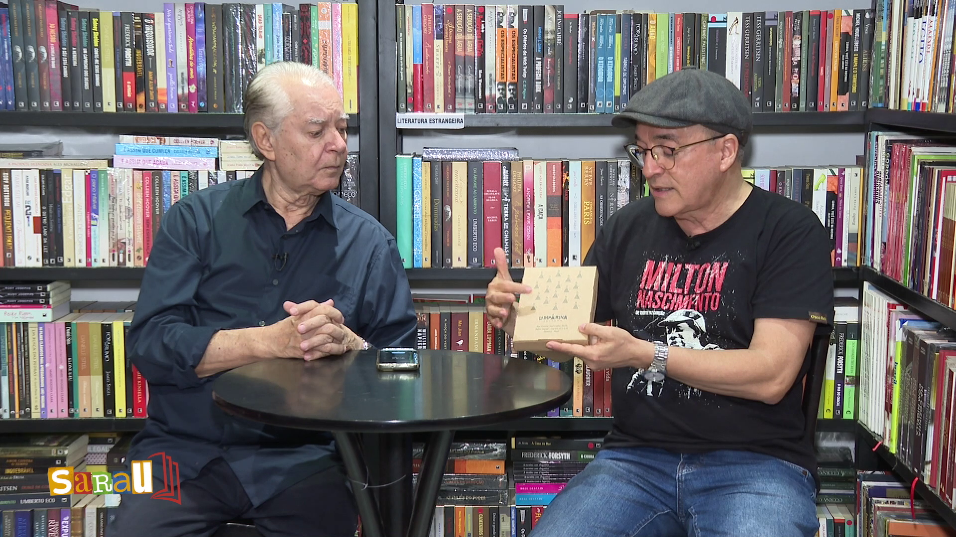 Octávio César entrevista Wilson Seraine, Alzerina Pinho e Wellington Soares no Sarau