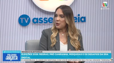 Palavra Aberta/Ajuspi debate regras das eleições 2026 e os desafios da inteligência artificial no processo eleitoral
