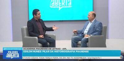 Palavra Aberta destaca legado intelectual de Odilon Nunes e sua contribuição para a história do Piauí