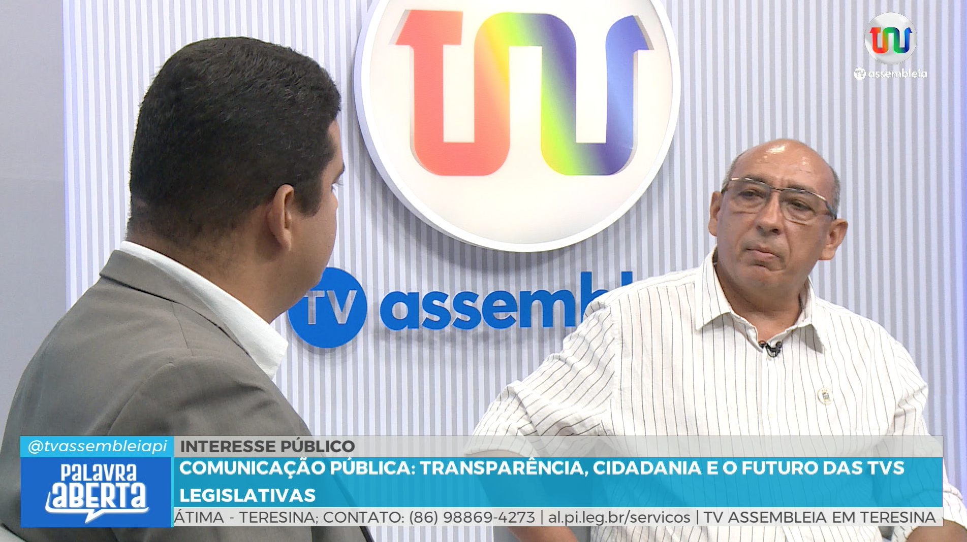 Palavra Aberta discute o papel da comunicação pública e o futuro das TVs Legislativas