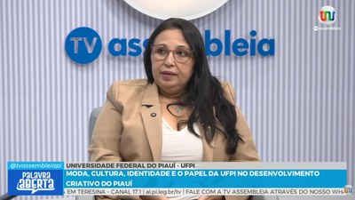 Palavra Aberta/UFPI destaca o fortalecimento da moda autoral e da identidade cultural no Piauí