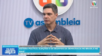 Palavra Aberta discute sistema político, eleições e desafios da democracia no Brasil e no Piauí