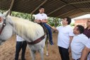 Rafael inaugura Centro de Equoterapia e Ponte do Tabuleiro Rafael inaugura Centro de Equoterapia e Ponte do Tabuleiro