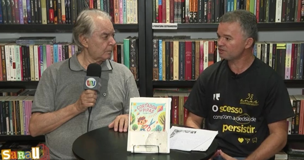 Sarau recebe Fonseca Neto e Jean Brito em noite de história e literatura piauiense
