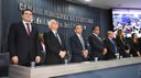 Themístocles prestigia posse da Mesa Diretora da Câmara