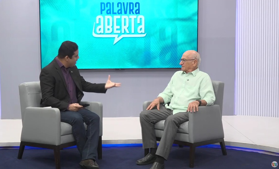 Trajetória, leitura e compromisso com o Piauí marcam entrevista com Felipe Mendes no Palavra Aberta