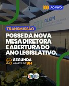 TV Assembleia transmite a posse da mesa diretora e a abertura do ano legislativo, nesta segunda-feira (03)