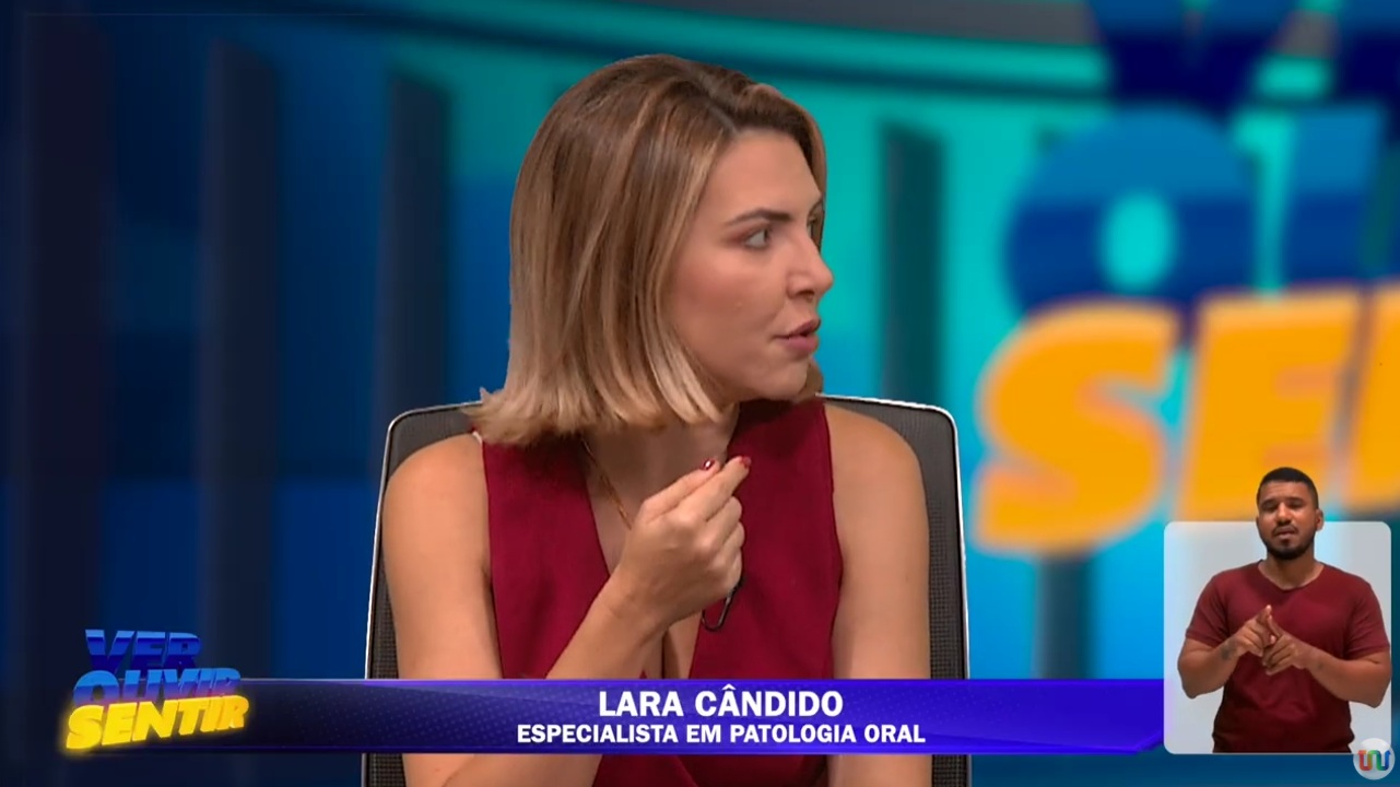 Ver Ouvir Sentir aborda câncer bucal e campanha Maio Vermelho