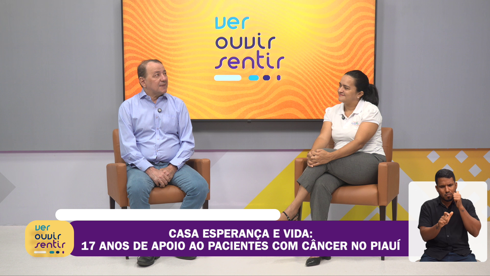 Ver Ouvir Sentir destaca trabalho da Casa Esperança e Vida no apoio a pacientes com câncer