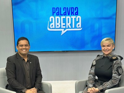 Violência contra a mulher é tema do Palavra Aberta com coronel Elizete