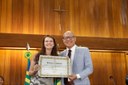 Pesquisadora que reverteu premiação em pesquisas para o Piauí é homenageada na Alepi Pesquisadora que reverteu premiação em pesquisas para o Piauí é homenageada na Alepi