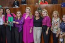 Simone Pereira presta homenagem a assistentes sociais do Piauí 