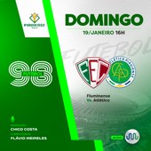 Fluminense e Atlético Piauiense se enfrentam neste domingo (19), com transmissão da Rádio Assembleia