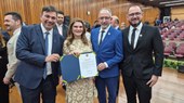 Reitora Nadir Nogueira toma posse em cerimônia do MEC em Brasília (DF)