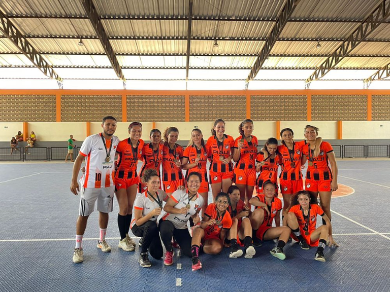 Handebol Feminino Sub-14 no dia 10 de maio de 2023. 