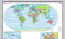 Brasil aparece no centro do mundo em novo Atlas do IBGE