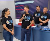 Presidente da Alepi prestigia café da manhã em comemoração aos 18 anos da TV Assembleia